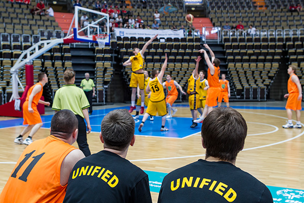 Basketball ist eine beliebte Unified-Sportart. (Foto: SOD/ Stefan Holtzem)