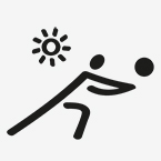 Icon für Beachvolleyball