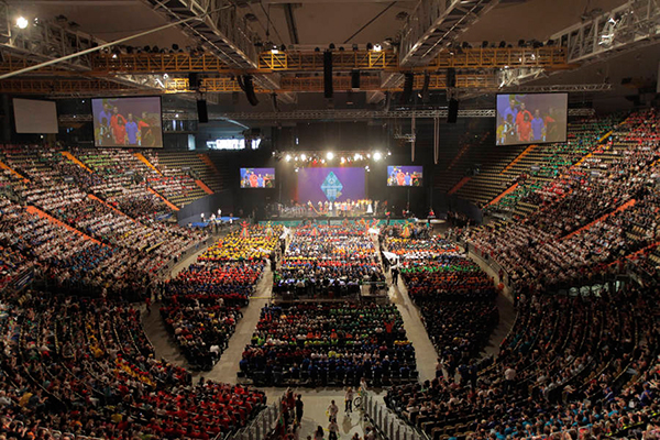 Viele Athleten haben an den Special Olympics München 2012 teilgenommen. (SOD: Florian Conrads)