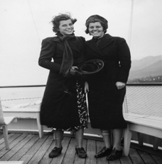 Eunice Kennedy mit ihrer Schwester Rosenary. (Foto: SOI)